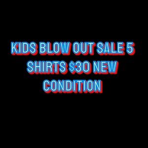 Boy shirts. Good condition